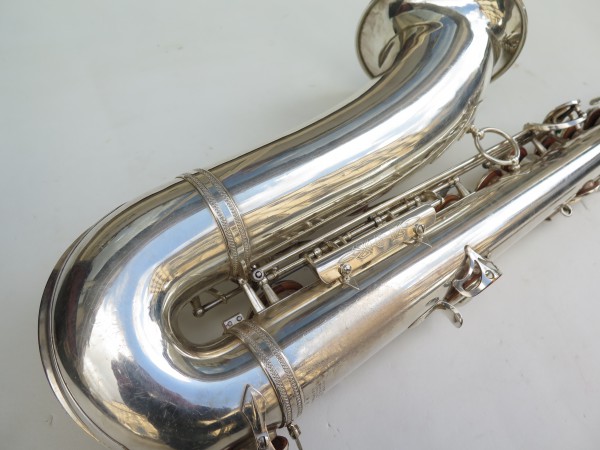 Saxophone tenor Selmer super balanced action argenté (6)