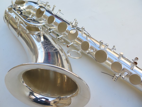 Saxophone tenor Selmer mark 6 argenté (2)