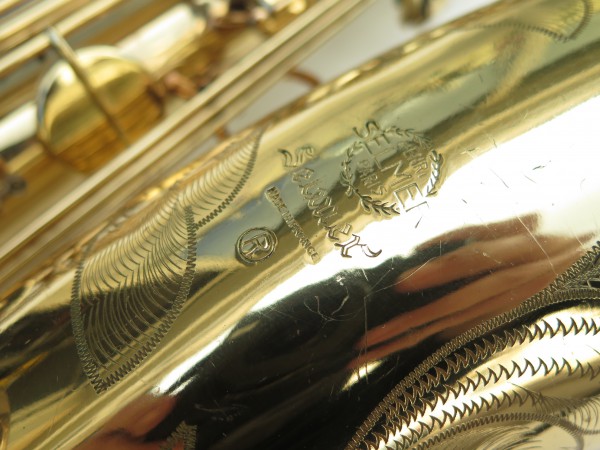 Saxophone baryton Selmer Mark 6 verni gravé (5)