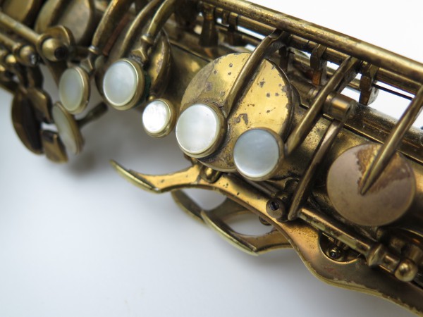 Saxophone ténor Selmer Super Balanced Action verni gravé (12)
