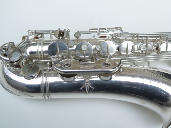 Saxophone ténor Selmer mark 6 argenté (3)