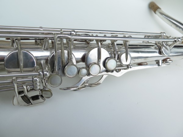 Saxophone ténor Selmer mark 6 argenté (4)