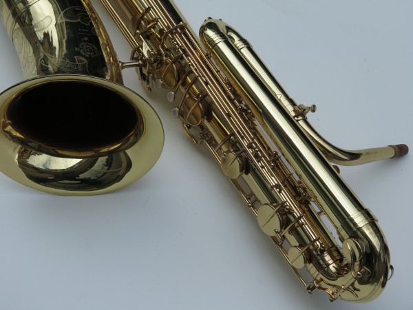 Saxophone basse Selmer mark 6 verni gravé (3)