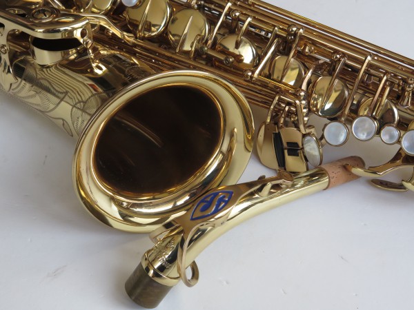 Saxophone alto Selmer Super Action 80 verni gravé (2)