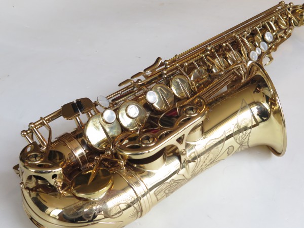 Saxophone alto Selmer Super Action 80 verni gravé (5)