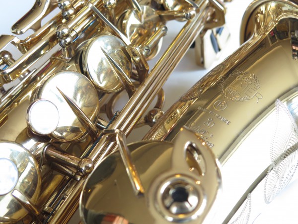 Saxophone alto Selmer Super Action 80 verni gravé (6)