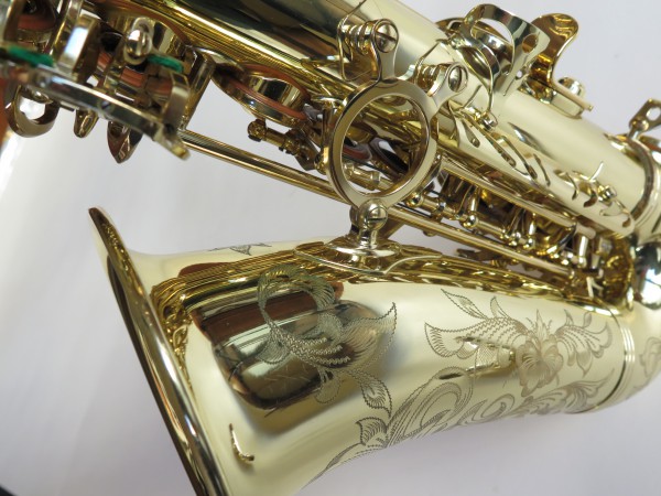Saxophone alto Selmer Série 3 verni gravé (11)