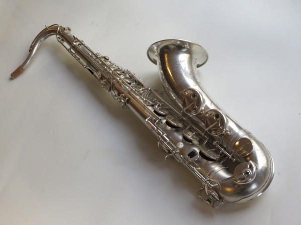 Saxophone ténor Selmer super balanced action argenté sablé (4)