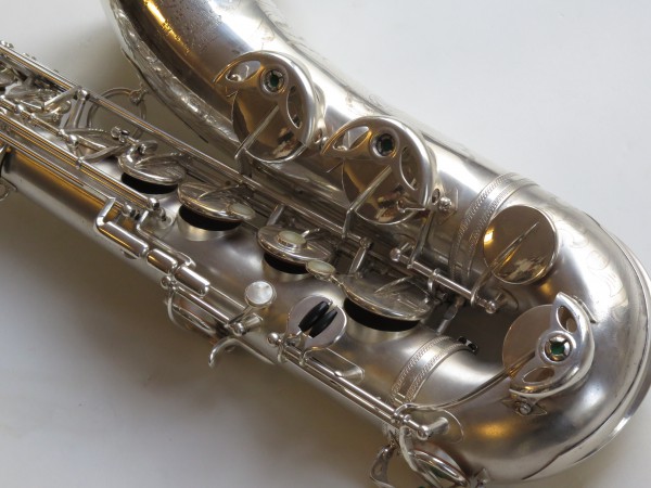 Saxophone ténor Selmer super balanced action argenté sablé (5)