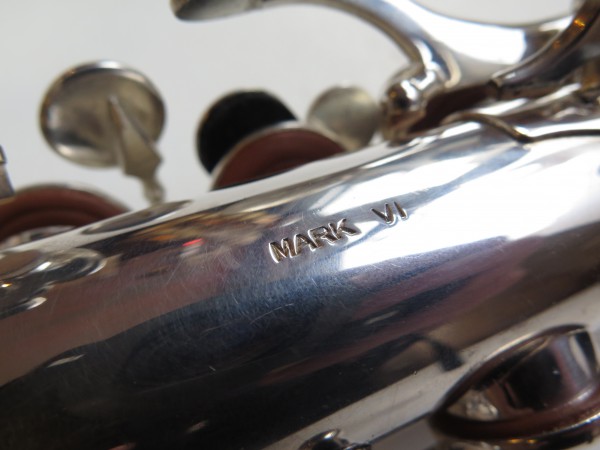 Saxophone alto Selmer mark 6 argenté (1)