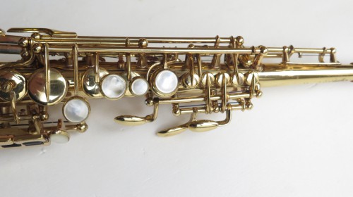 Saxophone soprano Selmer mark 6 verni (1)