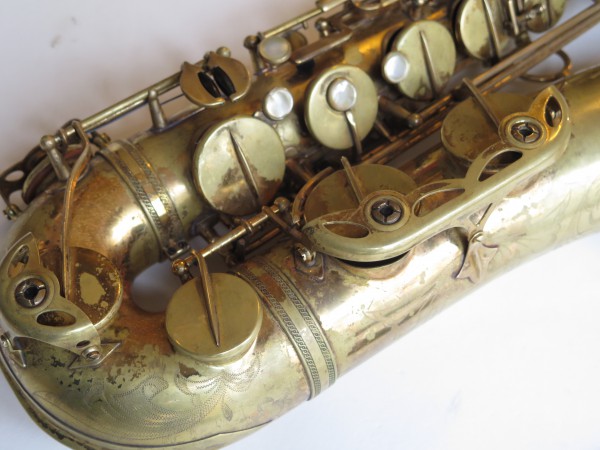 Saxophone ténor Selmer mark 6 verni gravé (3)