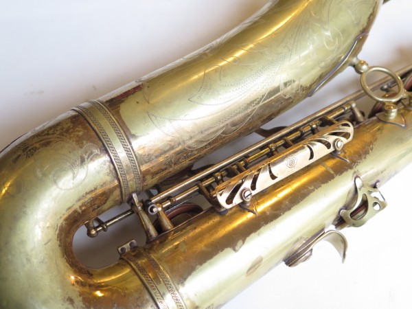 Saxophone ténor Selmer mark 6 verni gravé (7)