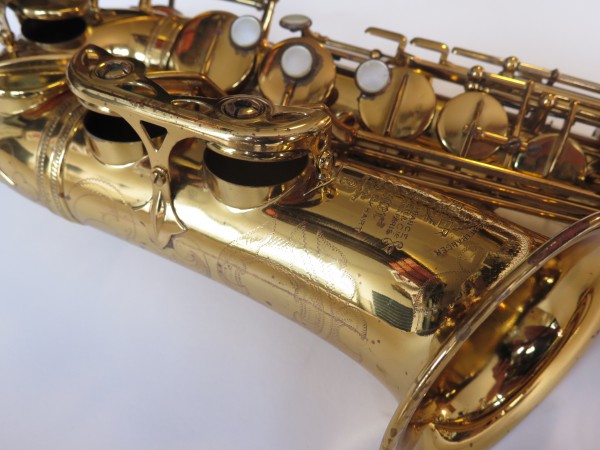 Saxophone alto Selmer Mark 6 verni gravé (12)