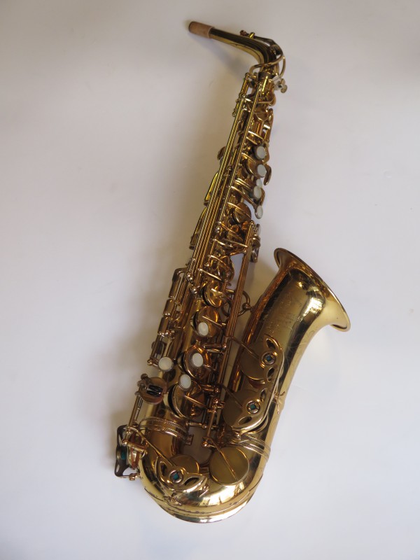 Saxophone alto Selmer Mark 6 verni gravé (15)
