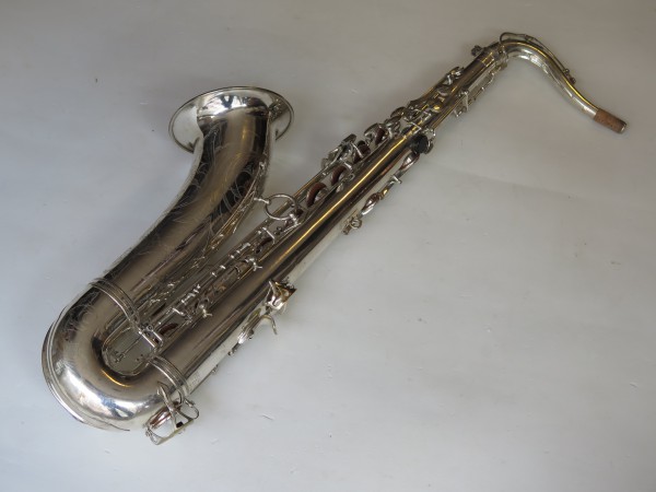 Saxophone ténor Selmer Mark VI argenté gravé (13)