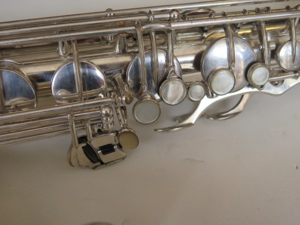 Saxophone ténor Selmer Mark VI argenté gravé (4)