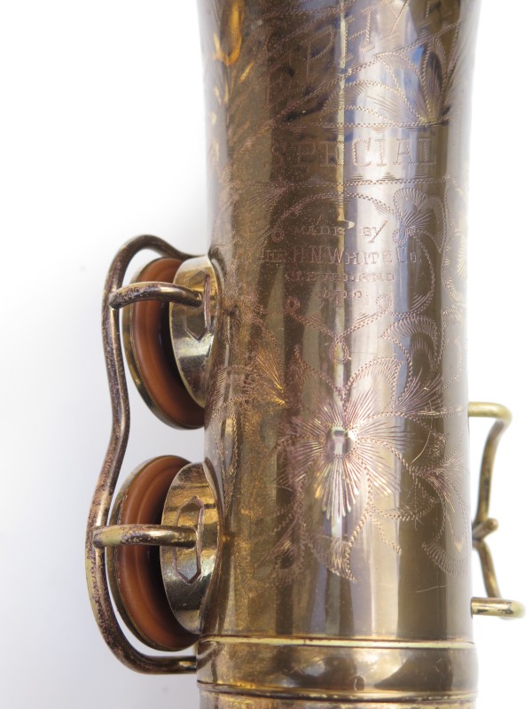 Saxophone alto King Zephyr Special verni gravé (11)