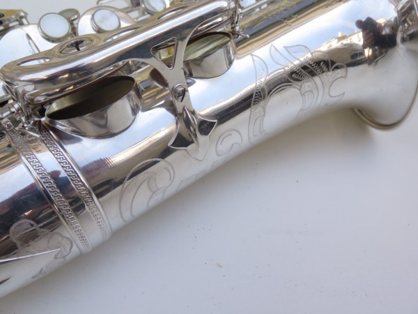 Saxophone alto Selmer Super Balanced Action argenté gravé (2)