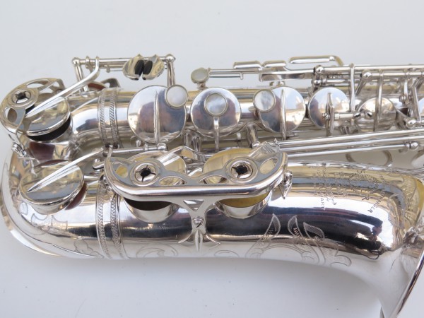 Saxophone alto Selmer Super Balanced Action argenté gravé (21)