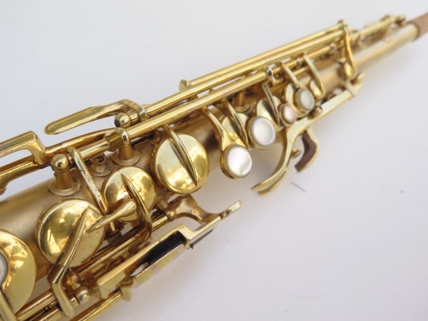 Saxophone soprano Conn plaqué or sablé (10)