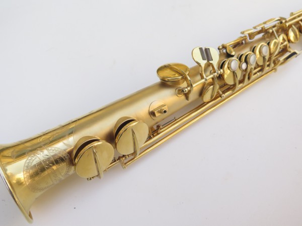 Saxophone soprano Conn plaqué or sablé (11)