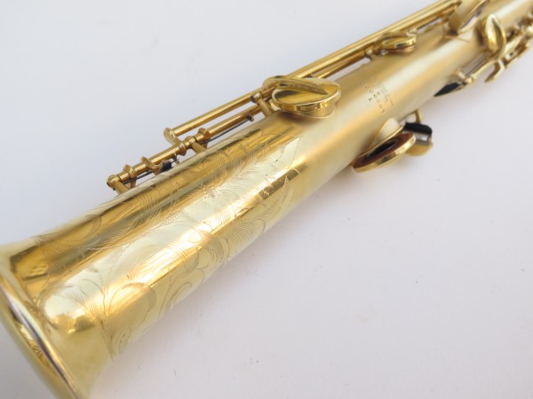 Saxophone soprano Conn plaqué or sablé (13)