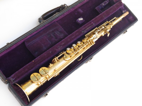 Saxophone soprano Conn plaqué or sablé (17)