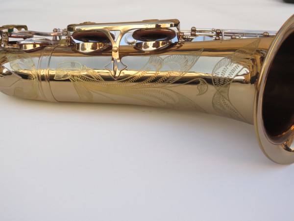 Saxophone ténor Selmer Mark 6 verni gravé argenté (10)