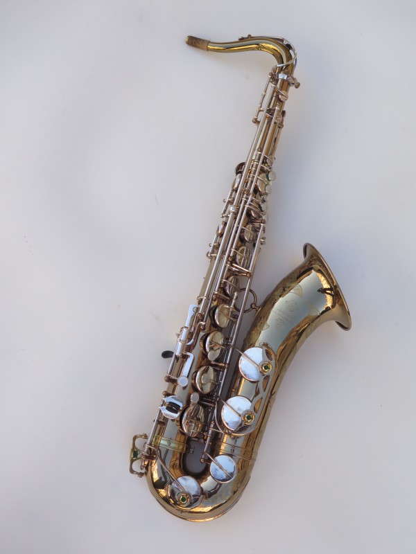 Saxophone ténor Selmer Mark 6 verni gravé argenté (3)