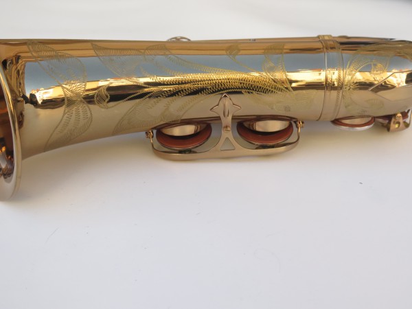 Saxophone ténor Selmer Mark 6 verni gravé argenté (6)