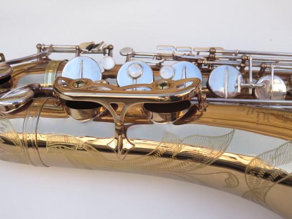 Saxophone ténor Selmer Mark 6 verni gravé argenté (9)