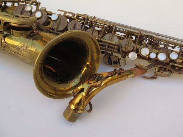 Saxophone alto Selmer Super Balanced Action verni gravé (7)