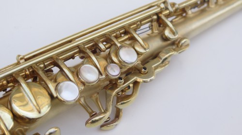 Saxophone soprano Wurlitzer Martin paqué or (1)