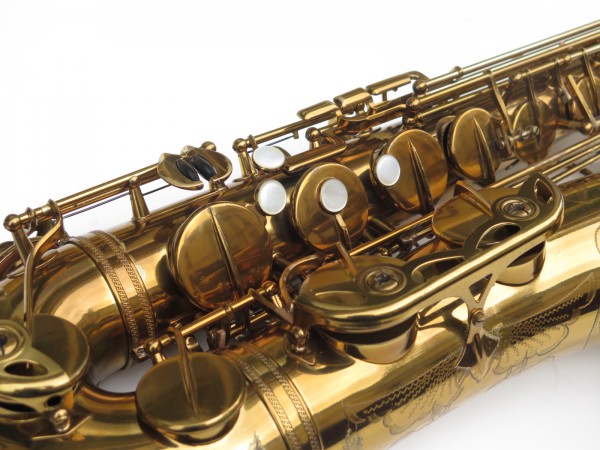 Saxophone ténor Selmer Mark 6 verni gravé double S (1)