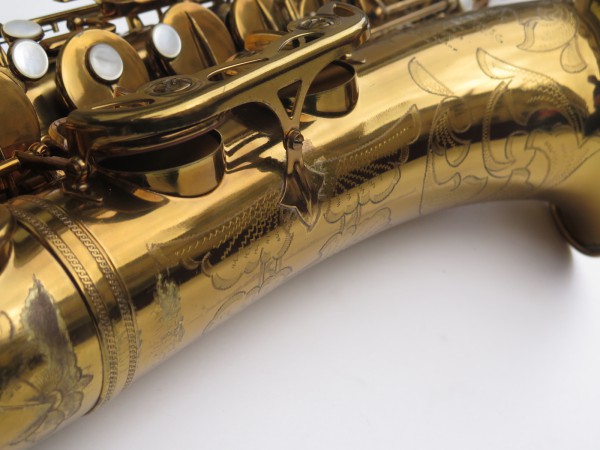 Saxophone ténor Selmer Mark 6 verni gravé double S (10)