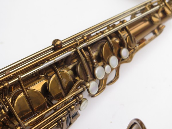 Saxophone ténor Selmer Mark 6 verni gravé double S (12)