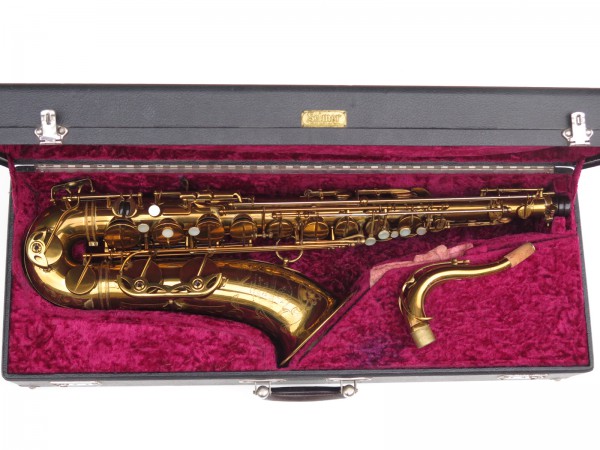Saxophone ténor Selmer Mark 6 verni gravé double S (2)