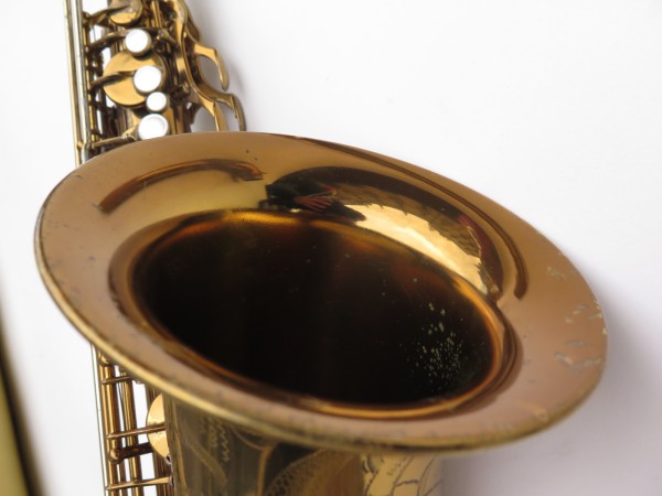 Saxophone ténor Selmer Mark 6 verni gravé double S (25)