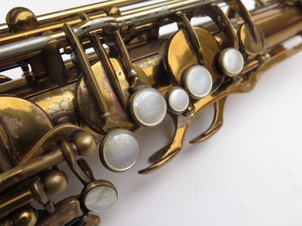 Saxophone ténor Selmer Mark 6 verni gravé double S (30)