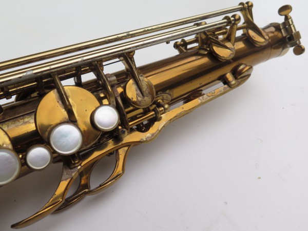 Saxophone ténor Selmer Mark 6 verni gravé double S (31)