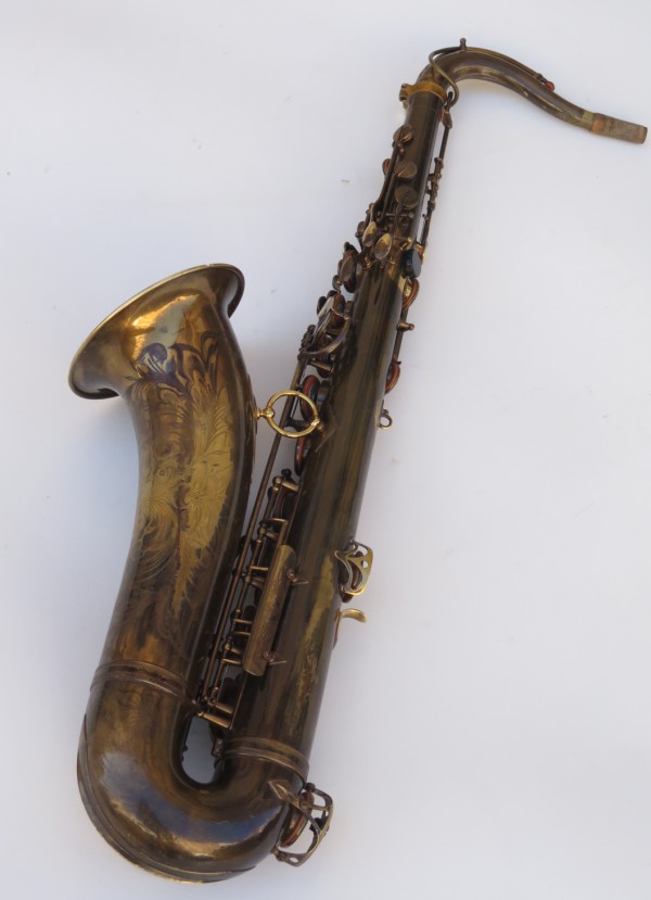 Saxophone ténor Selmer Super Baanced Action verni gravé (17)