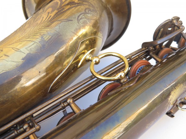 Saxophone ténor Selmer Super Baanced Action verni gravé (4)