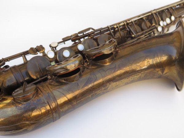 Saxophone ténor Selmer Super Baanced Action verni gravé (9)