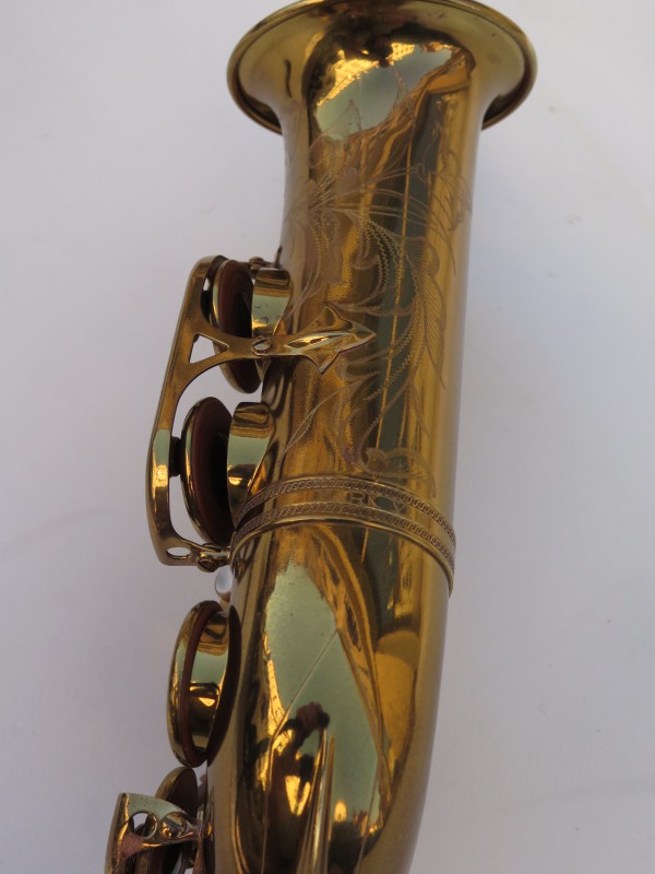 Saxophone alto Selmer Mark 6 verni gravé (16)