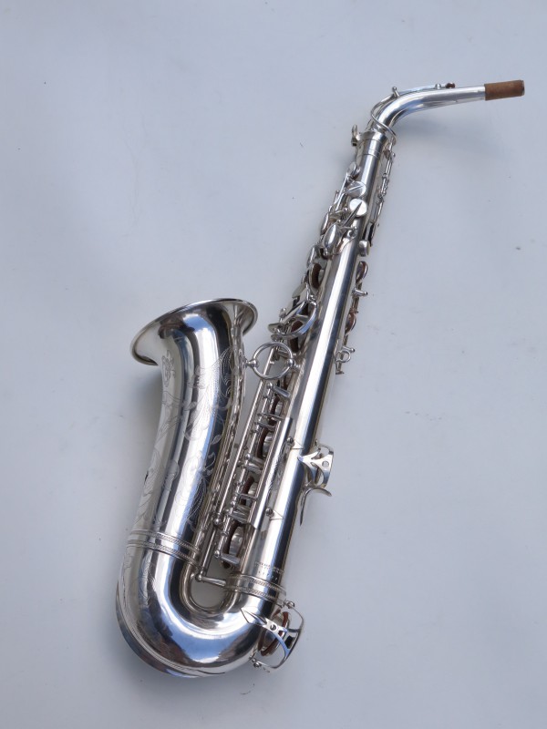saxophone alto Selmer Balanced Action argenté gravé (13)