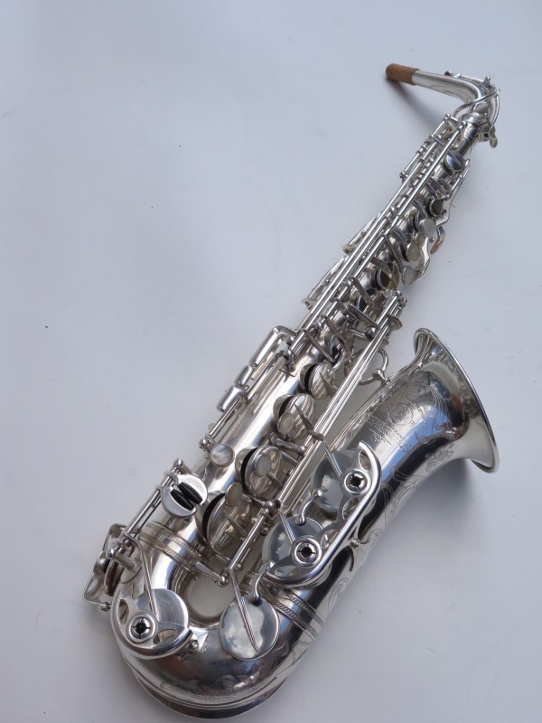 saxophone alto Selmer Balanced Action argenté gravé (14)