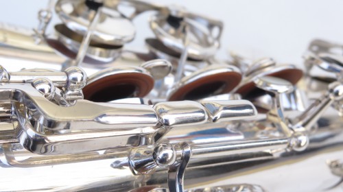 Saxophone alto Selmer Mark 6 argenté gravé (1)