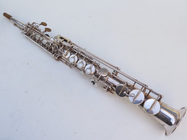 Saxophone soprano Selmer Mark 6 argenté gravé (3)