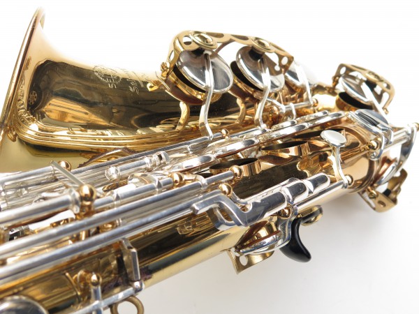 Saxophone alto Selmer Mark 6 verni clétage argenté (10)